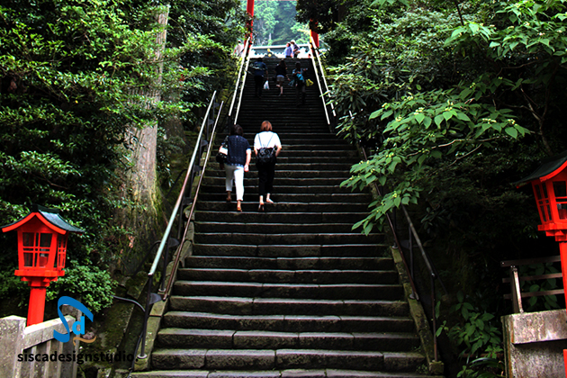 2016年7月箱根神社参道